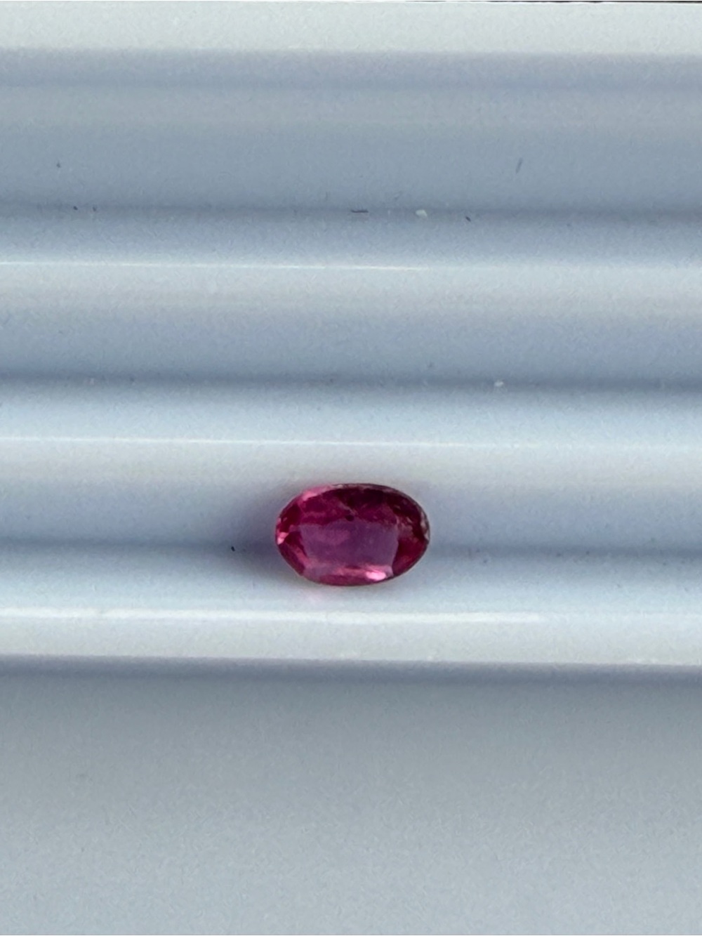 Oval Pink Tourmaline Faceted Gemstone .36 carats